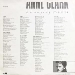 Anne Clark - Changing Places - Sleeve