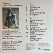 S. Fidelity - A Safe Place to Be Naked - Cover Back