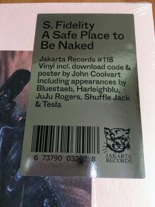S. Fidelity - A Safe Place to Be Naked - Cover Sticker