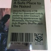 S. Fidelity - ASafe Place to Be Naked - Cover Sticker