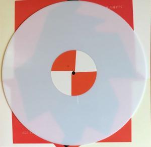 Red Flower - White Vinyl