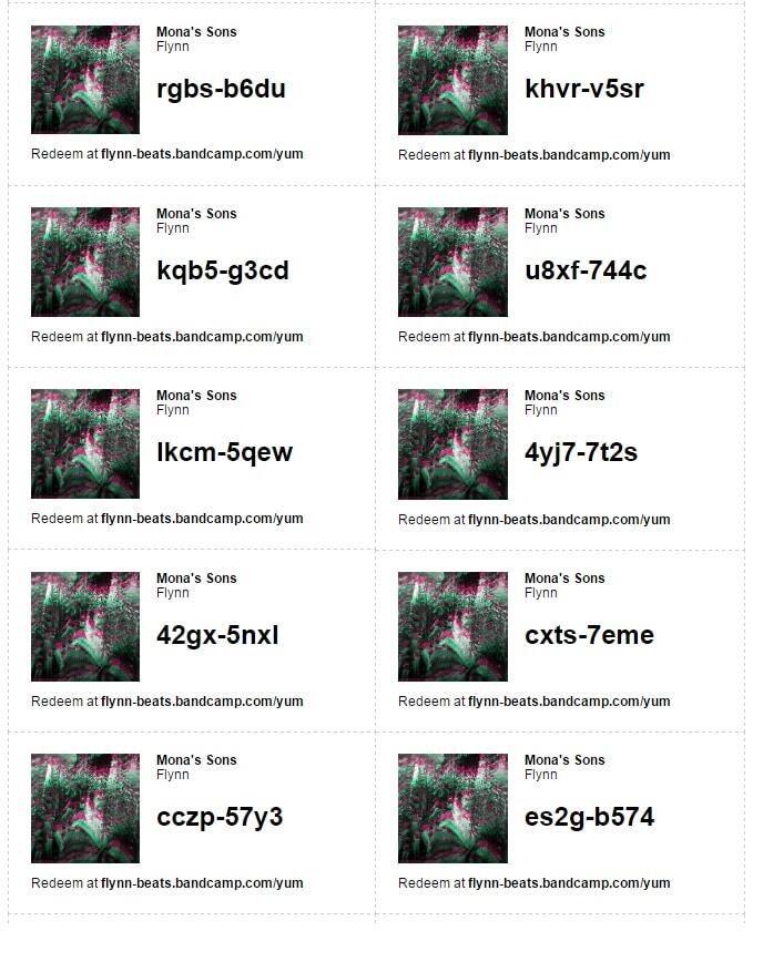 Download Codes Bandcamp