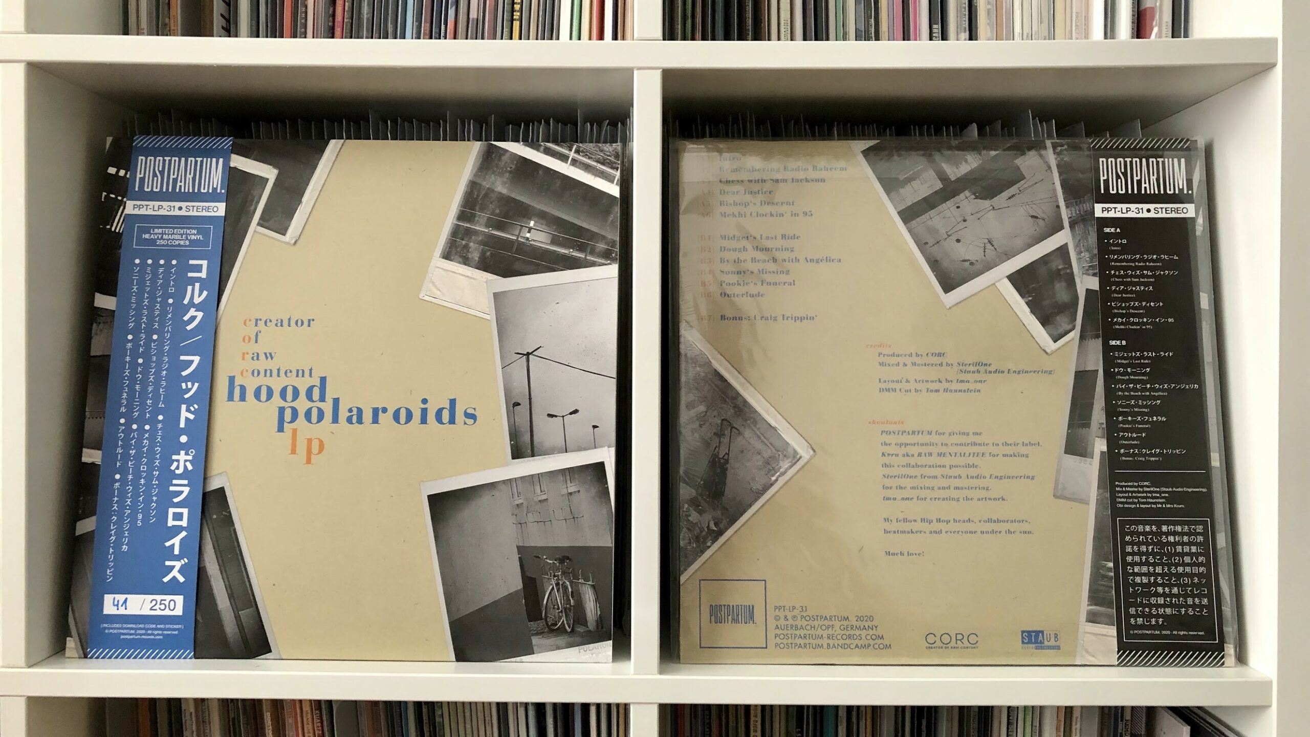 CORC - Hood Polaroids LP (POSTPARTUM.)