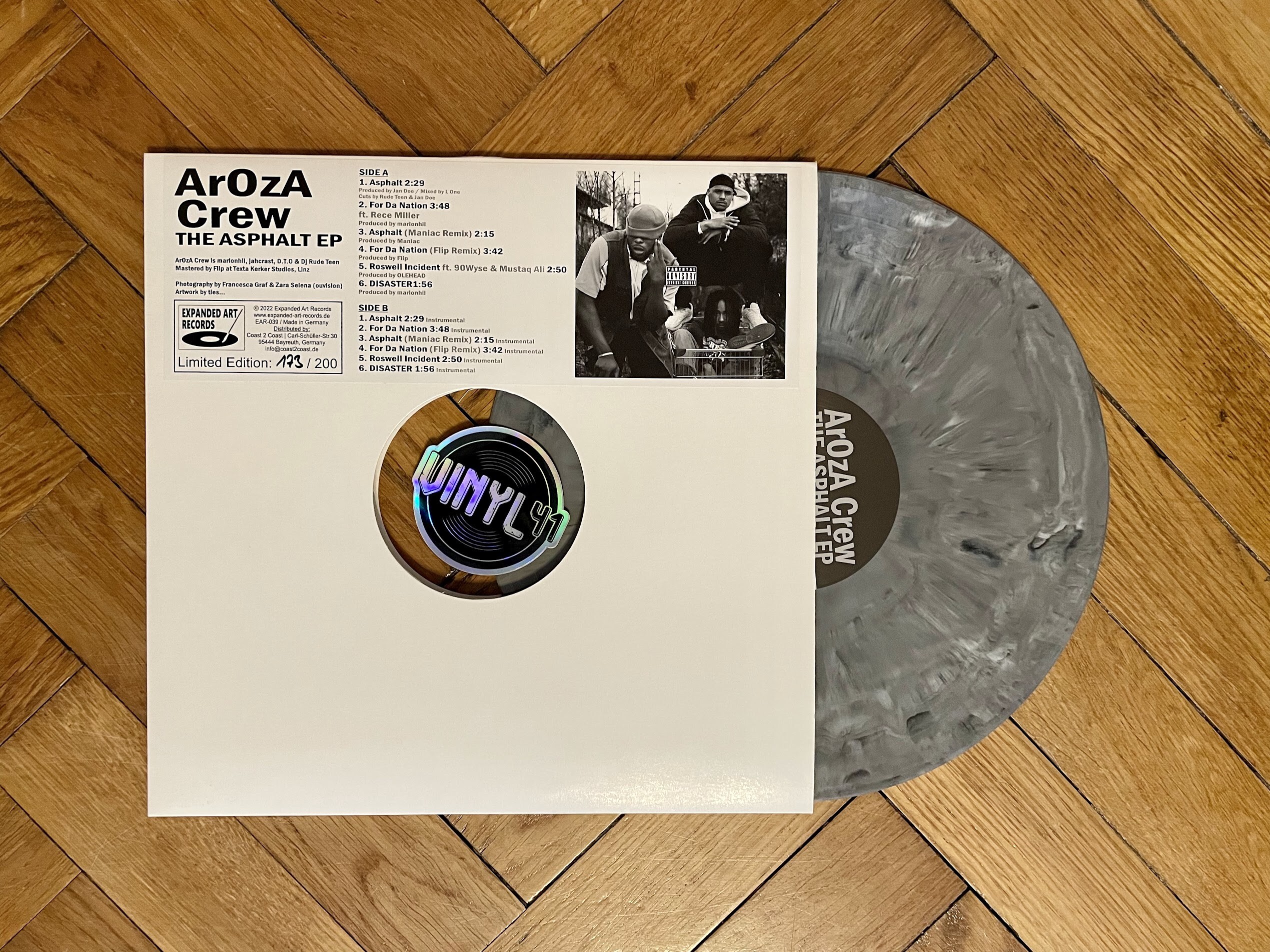 ArOzA Crew - The Asphalt EP (Expanded Art Records)