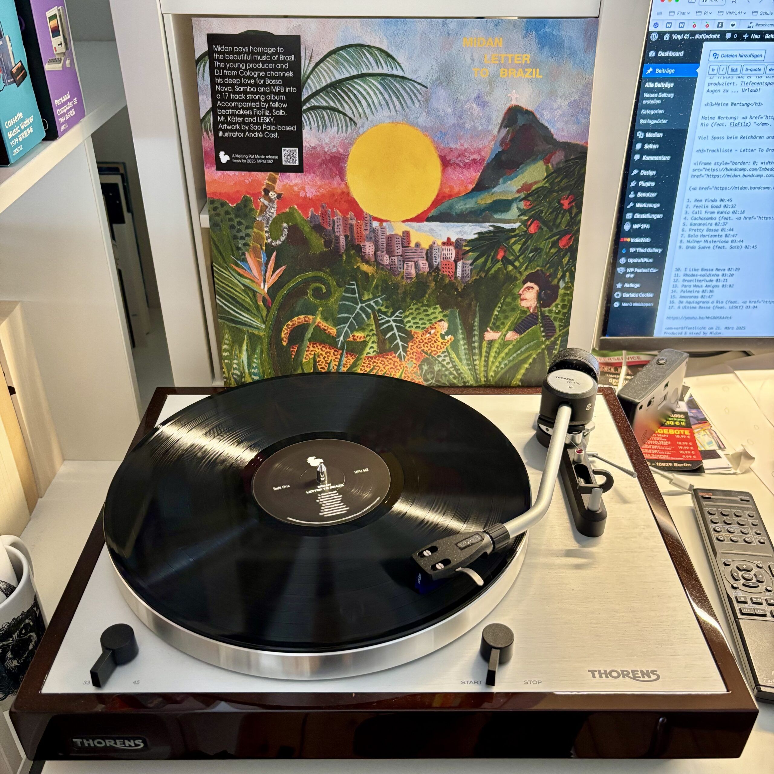 Midan letter to brazil vinyl a