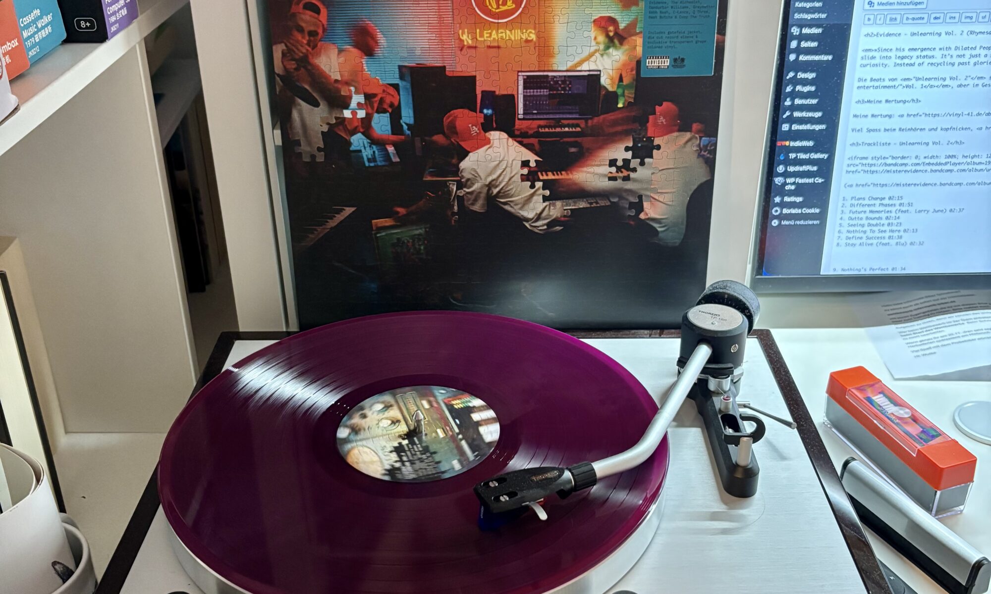 Evidence unlearning vol 2 vinyl a