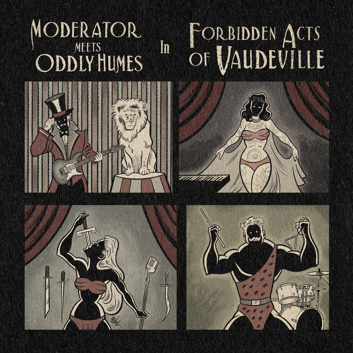 Moderator oddly humes forbidden acts of vaudeville
