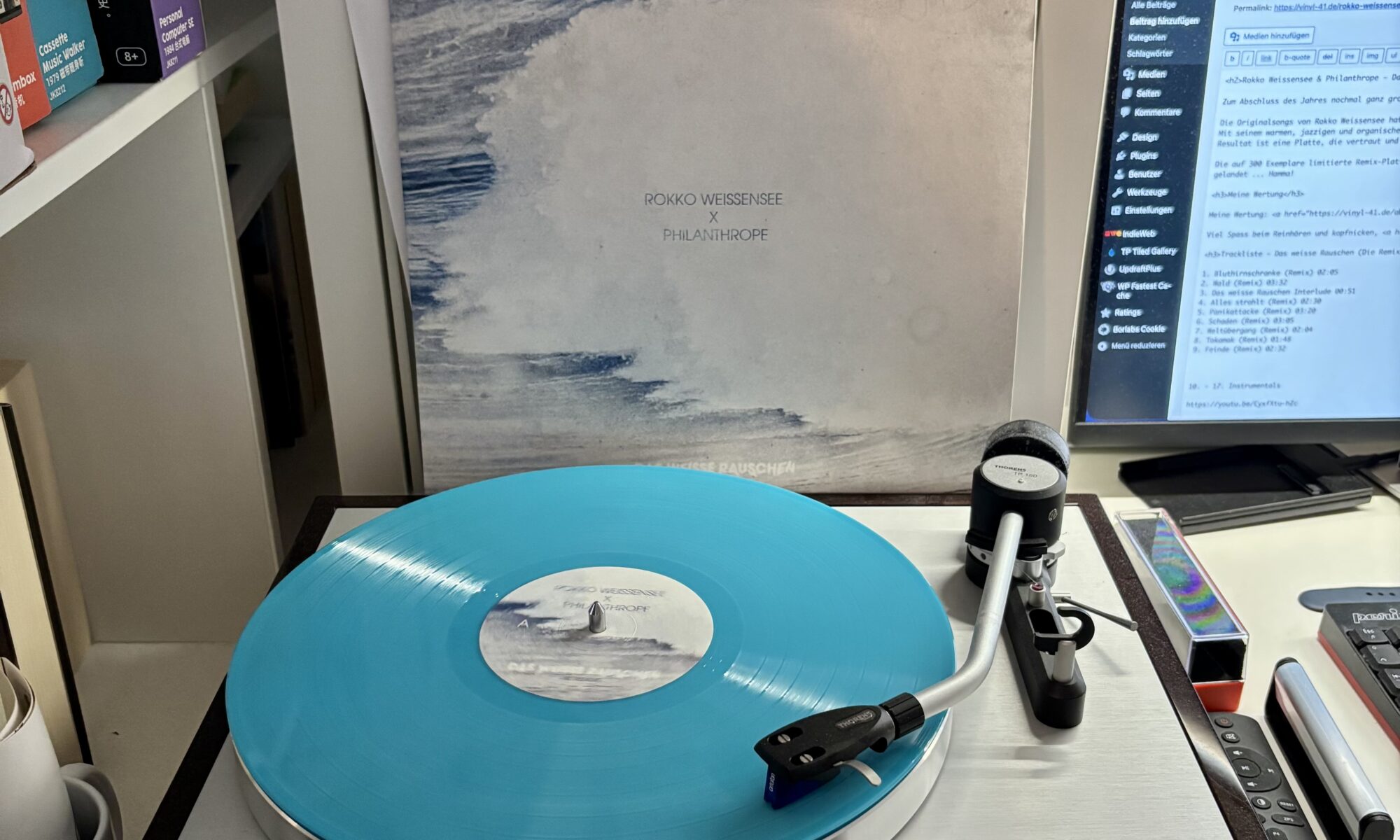 Rokko Weissensee & Philanthrope - Das weisse Rauschen (Die Remixe) Vinyl A