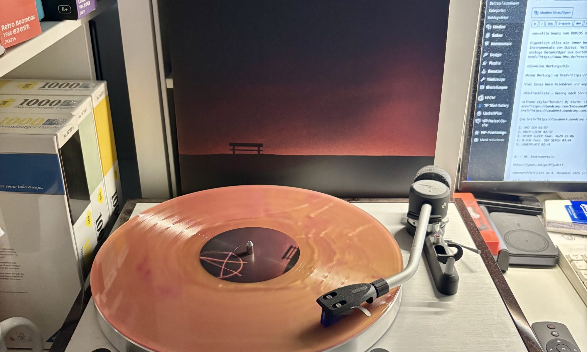AzudemSK / DUBIOS - Gesang nach Sonnenstand - Vinyl A