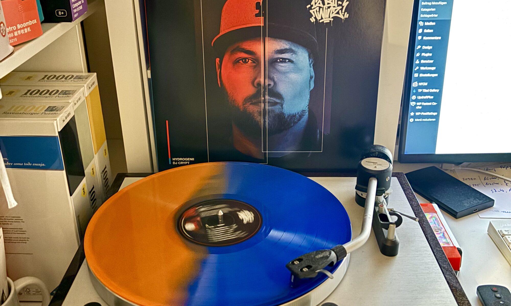 Hydrogenii & DJ Crypt - 12 Bit Twinz - Vinyl A